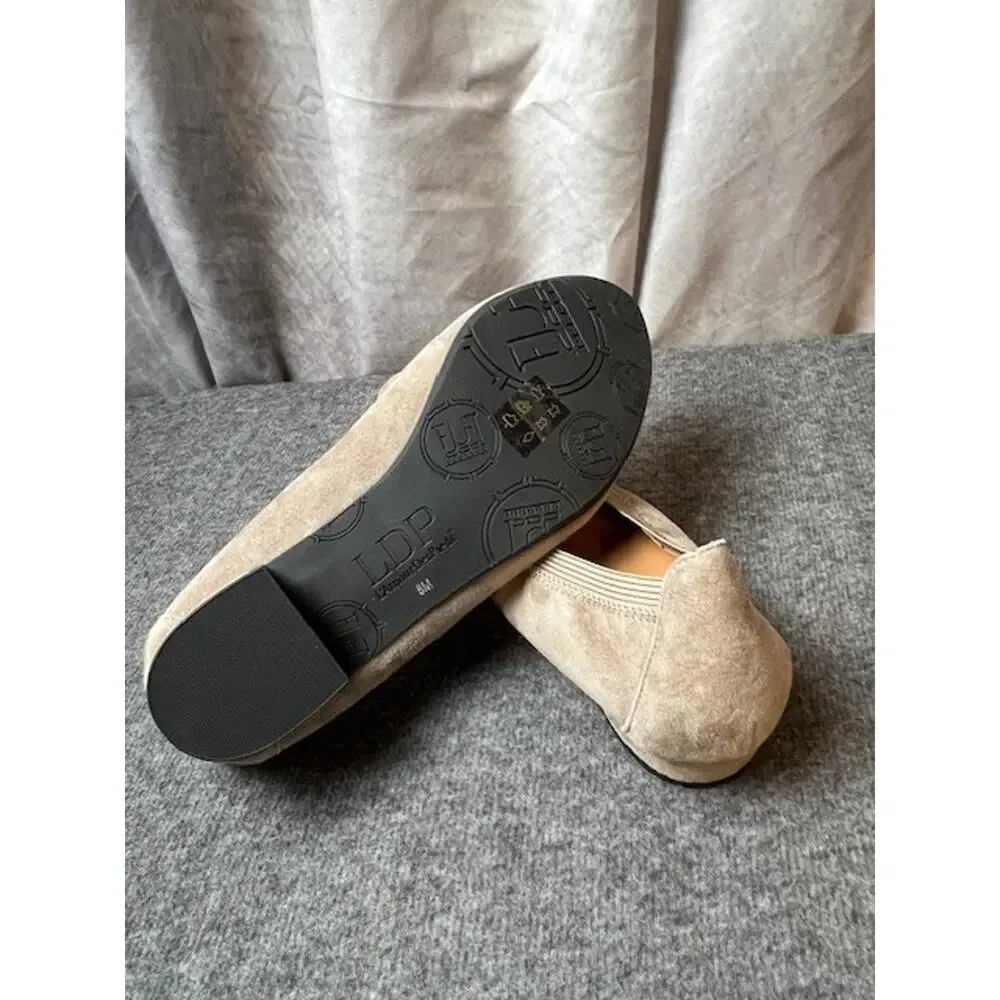 L'Amour Des Pieds Floella Leather Pumps Dark Taupe Color Size 8M - Picture 6 of 9